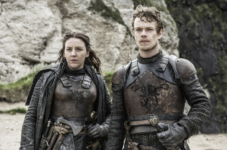 Theon y Asha