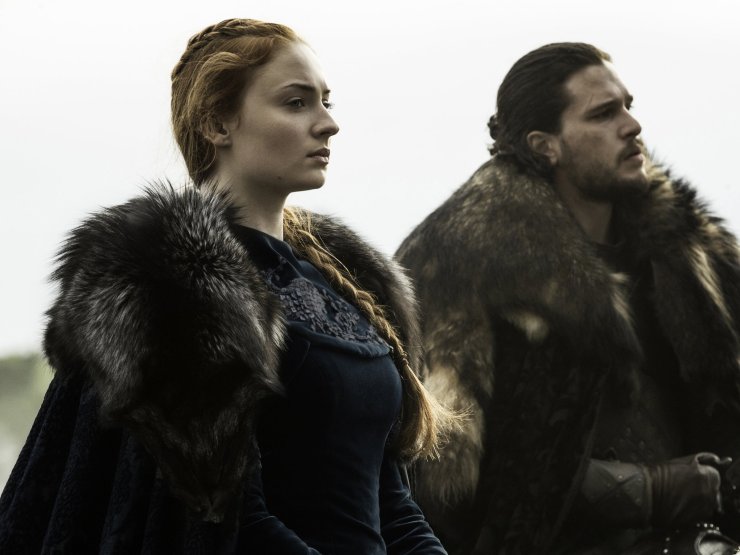 Jon y Sansa