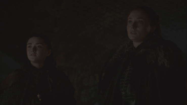 Arya y Sansa