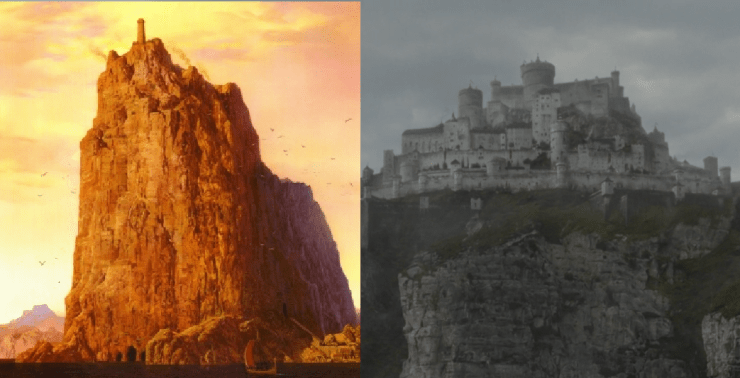 Comparación Roca Casterly