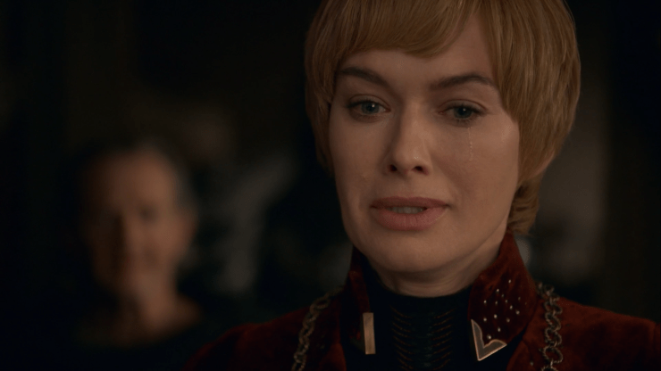 Cersei llorando